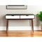 Homeroots Mahogony And White Double Drawer Console Table 286322 - alternate 8