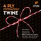 Xpose Safety Baker’s Twine, 2 lb Cone, 4-Ply Red/White, 10,080 ft, Cotton/Poly, 2PK BT4-RW-1080-2-X-S - alternate 5