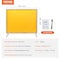 Vevor Welding Screen with Frame 6'x8' Welding Curtain Screen on 4 Wheels Yellow XU-2312 - alternate 8