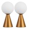 Jonathan Y Macie 11.75" Modern Minimalist Globe Rechargeable/Cordless Dimmable Integrated LED Table Lamp w, 2PK JYL7159D-SET2 - alternate 9