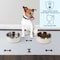 Petmaker Set of 2 Stainless Steel Dog Bowls 64oz Double Wall Insulated Non Slip Metal for Medium-Large Pets PET6426 - alternate 10
