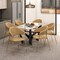 Leisuremod Bella Collection Modern Dining Chair in Taupe, 2PK BC21TP2 - alternate 16