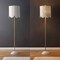 Jonathan Y Joel 63.5" Coastal Bohemian Scallop Shade Rattan/Metal LED Floor Lamp w/ Pull Chain, White/Brass Gold JYL1153B - alternate 9