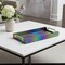 Homeroots 16in Rainbow Faux Shagreen Serving Tray With Handles 713549 - alternate 8