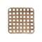 Homeroots Set of Two Brown Square Bamboo Vanity Tray 516326 - alternate 7