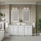 James Martin Vanities Bristol 72" Double Vanity, Bright White, w/ 3 CM Siberian Silestone Top 157-V72-BW-3SFR - alternate 6