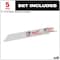 Milwaukee Tool 6" 14 TPI SAWZALL Blades (5 Pk) 48-00-5182 - alternate 14