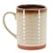 Gibson Home Terra Bella 4 Piece 18.5 Ounce Terracotta Mug Set in Smoke 142558.01 - alternate 5