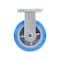 Vestil Polyurethane Rigid Caster 6 In. Diameter x 2 In. Width 903 Lb. Capacity Light Blue/Gray CST-KB-6X2PUP-R - alternate 8