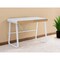 Homeroots 43" White Writing Desk With Two Drawers 543763 - alternate 8
