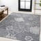 Jonathan Y Bahamas Modern All-Over Floral Navy/Gray 3 ft. x 5 ft. Indoor/Outdoor Area Rug SMB209A-3 - alternate 8