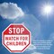 Signmission Stop Watch For Children, 10 inch X 10 inch, Plastic Sign, 2PK OC-P-2PACK-10-36 - alternate 7