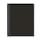 C-Line Products 8-1/2" x 11" Black Two-Pocket Heavyweight Poly Portfolio Folder with Prongs, 25EA/BX, 6BX/CT 33961-BX - alternate 5