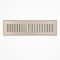 Sierra Grates 4 in. H X 14 in. W 2-Way 45 Degree Louvered, Steel, Metallic Bronze Toe Space Grille TSG414-BRN - alternate 1