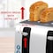 Brentwood Select Extra Wide 4 Slot Stainless Steel Toaster TS-447S - alternate 7