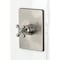 Kingston Brass Single-Handle Pressure Balanced Tub Faucet, Brushed Nickel KB6348AXTO - alternate 4