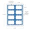 C-Line Products 8-1/2" x 11" Cubicle Keepers Display Pockets for Fabric Surfaces, 25PK 38991 - alternate 7