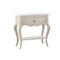 Homeroots 26" Solid Wood And Mirrored Glass Nightstand 285572 - alternate 1