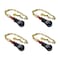 Mytee Products 2 Ton 3in Sheave Snatch Block with Shackle and Chain Anchor, 4PK SB3-2-ShackleCAx4 - alternate 1
