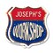 Signmission Joseph's Workshop, 18 inch X 18 inch, Plastic Sign, 2PK SHI-P-2PACK-18-489-JOSEPH - alternate 1