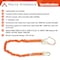Malta Dynamics 4.5ft - 6ft SINGLE LEG STRETCH INTERNAL SHOCK ABSORBING LANYARD W 1 REBAR HOOK, 1 STEEL SNAP HOOK C5115 - alternate 7