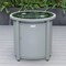 Leisuremod Walbrooke Grey Patio Round Tank Holder, Grey WH24GR - alternate 9