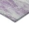 Homeroots 3' X 5' Lavender And Ivory Abstract Washable Indoor Outdoor Area Rug 617782 - alternate 9