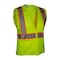 Reflective Apparel ANSI Type R Class 2 Value Mesh Vest 586ET-LM-XL - alternate 6