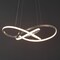 Jonathan Y Alexia 25" Abstract Integrated LED Metal Adjustable Pendant, Silver Painting JYL7219C - alternate 11