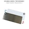 5Seconds Brand Revsible Wall Guard for Hand Dryer, Alum Wall Splash Guard, Adhesive Tape Strips, White&Grey Clr 111993 - alternate 9