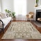 Homeroots 3' X 5' Beige Ivory And Tan Moroccan Washable Indoor Outdoor Area Rug 577175 - alternate 9