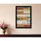Homeroots Our Family Rules 7 Black Framed Print Wall Art 405235 - alternate 4