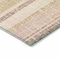 Homeroots 8' Pink And Beige Round Striped Washable Indoor Outdoor Area Rug 632235 - alternate 7