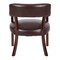 Office Star Collection: Traditional Traditional Guest Chair, Ox Blood Seat, Ox Blood Back, 24 1/2" W 24-1/2" L TV230-JT4 - alternate 6