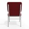 Flash Furniture Fabric Church Chair w/Book Rack, Burgundy XU-CH-60096-BY-SILV-BAS-GG - alternate 10