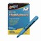 Liqui-Mark Tank Fluorescent Highlighter, Blue Ink, Chisel Tip, Blue Barrel, 12PK 60823 - alternate 7
