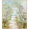 Homeroots Blossom Pathway White Floater Frame Print Wall Art 525520 - alternate 1