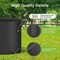 Yssoa Simple Deluxe Grow Bags 3 Gallon Planter Pots with Handles, Black, 5PK GLGROWBAG3X5BLKV2 - alternate 7