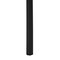 Homeroots 72" Black Metal Five Tier Bookcase 489801 - alternate 9