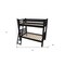 Homeroots Black Twin Over Twin Solid Wood Bunk Bed 548173 - alternate 5