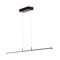 Jonathan Y Conley 39.5" Dimmable Adjustable Integrated LED Metal Linear Pendant, Dark Brown JYL7023D - alternate 1