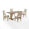 Crosley Joanna 5-Piece Dining Table Set For 4 KF13065RB-RB - alternate 1