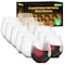 Nutrichef 15 Ounce Stemless Wine Glasses (Set of 12), Ultra Thin Wine Glass For Red or White Wine Lead-Free NGLWINE99 - alternate 1