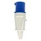 Walther-Werke Pin and Sleeve Plug, 60A, 3Ã¸Y 120/208 or 230, 3 Phase, 3 Pole, Blue, NEMA Not Rated 260509 - alternate 1