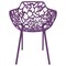 Leisuremod Modern Devon Aluminum Armchair, Purple, 2PK DCA23PU2 - alternate 9