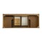 James Martin Vanities Breckenridge 60" Dbl Vanity, Light Natural Oak, w/ 3 CM Tajnar Eclos Top w/FreePower Wireless Charger 330-V60D-LNO-FTJR - alternate 9
