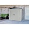 Arrow Lock Spacemaker 6 'x3 ' Galvanized Steel Patio Shed Flute Grey & Anthracite PS63 - alternate 6