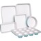 Nutrichef Ceramics 6Pc Of Bakeware Set NCBK6CT5 - alternate 1