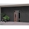 Vdomdoors Front Exterior Aluminum Door Ronex0511 Bronze Oak Prehung Entry Steel Metal Modern Painted RONEX0511EXD-BRW-W36+14xH80+14-RH-I - alternate 3