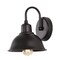 Jonathan Y Frisco 8" 1-Light Farmhouse Industrial Iron LED Vanity, Oil Rubbed Bronze JYL7481B - alternate 1